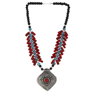 Designer Multi-Colour Beads Necklace for Women