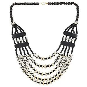 Multi Layer Tibetan Style Beads Necklace for Girls