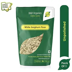 White Sorghum Flour Jowar 1 kg (35.27 OZ)