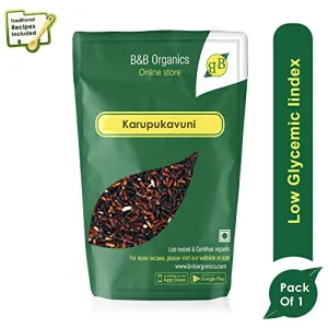 Black Rice Karupu Kavuni - Hand Pounded 1 kg (35.27 OZ)