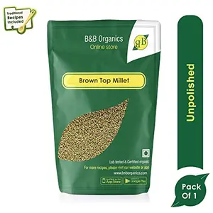 Brown Top Millet 500 gm (17.63 OZ)