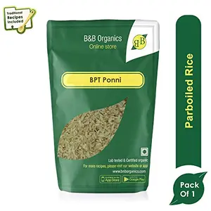 Par-Boiled BPT Ponni 1 kg (35.27 OZ)