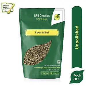 Pearl Millet (Bajra) 1 kg (Unpolished) ( 35.27 OZ)
