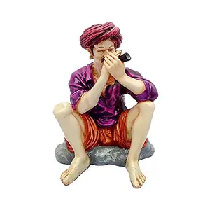 Cultural Rajasthani Traditional Home Decorative Statue Gift Item(H-29 cm)