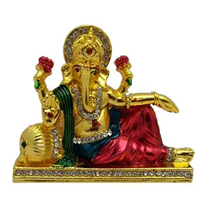 God Ganesh/Ganpati/Lord Ganesha Idol - Statue Gift Item (H-8 cm)