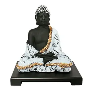 Lord Buddha/Meditating & Resting Gautam Buddh God Vastu Statue(H-30 cm)