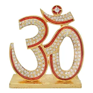 Lord ShivaSymbol OM Sign Idol Home Decor Pooja Statue Gift Item(H-6 cm)