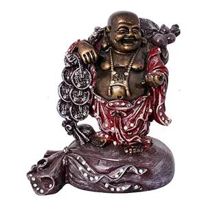God Laughing Buddha Vastu Statue Home Decor Gift Item(H-25 cm)