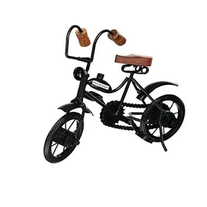 Wooden & Iron Motor Cycle Vicky Antique Home Decor Product