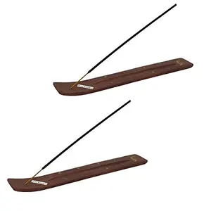 Wooden Incense Stick Holder Set of 2