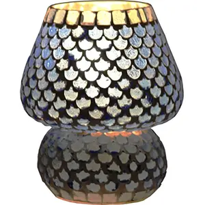 Glass Mosaic Table Lamp Multi Color - G-137