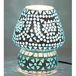 Glass Mosaic Table Lamp Multi Color - G-114