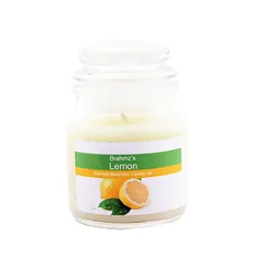 Bees Wax Candle Jar Decorative Candles Diwali Candles Fragrance Candles- Lemon -75gms