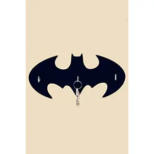 India Batman Dark Knight-Key Holder - Acrylic Made (4 Hooks)