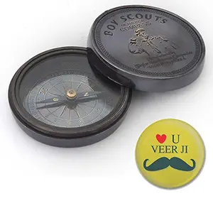 Boy Scout Direction Compass (Deep BrownHCF226)