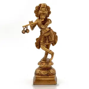 Antique Lord Krishna Pooja Idol (BrassHCF200)