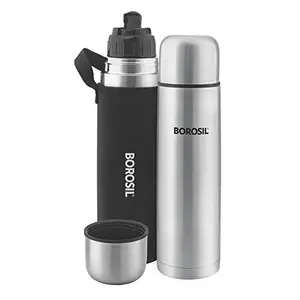 Borosil Thermo Stainless Steel Flask 750ml Black