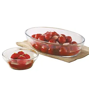 Klip & Store Glass Container Set 170ml Set of 2 Clear