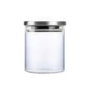 Cello Steelox Glass Storage Jar 700ml Clear