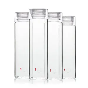 Cello H2O Premium Edition Plastic Bottle 1 Litre Set of 4 Clear