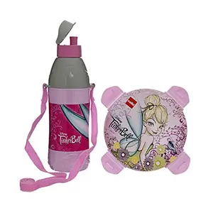 Cello Tiffy Plastic Lunch Box and Sipper Set 2-Pieces Pink