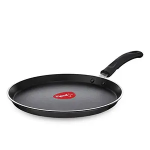 Pigeon Special Non Induction Base Aluminium Non Stick Flat Tawa 270mm Cookware with 3mm Width Black