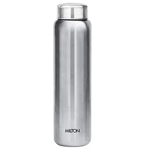 MILTON Aqua 1000 Stainless Steel Water Bottle 950 ml Silver