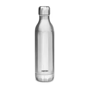 MILTON Bliss 900 Thermosteel Water Bottle 820 ml (Silver)