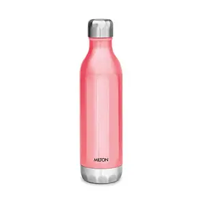 MILTON Bliss 600 Thermosteel Water Bottle 540 ml (Pink)