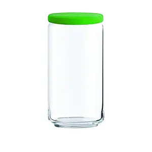 STAX Glass Jar Set 750ml Set of 6 Clear