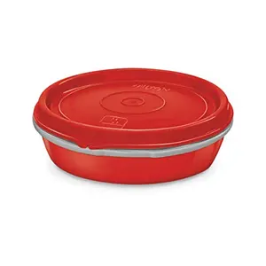 MILTON Microwow Stainless Steel Lunch Container 200ml Red