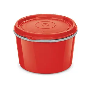 MILTON Microwow Stainless Steel Lunch Container 500ml Red