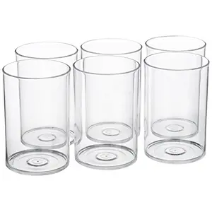 Signoraware Crystal Clear Glass Set 280ml Set of 6 Clear