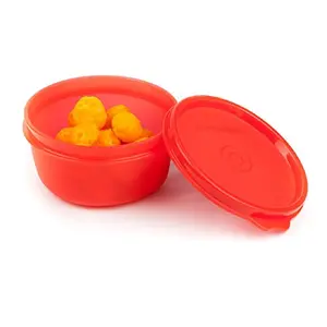Signoraware Tiny Wonder Plastic Container Set 200ml Set of 3 Red