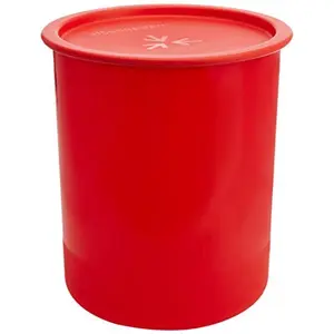 Signoraware Centre Press Container 2 Litres Set of 1 Deep Red