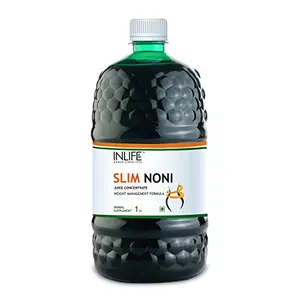 INLIFE Slimming Noni Juice Concentrate Premium Weight Management Supplement Garcinia Cambogia Moringa and other powerful herbs - 1 Litre Family Pack