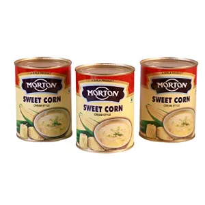 Morton Sweet Corn (Cream Style) 400 g (Pack of 3)