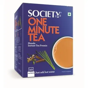 Society Tea One Minute Tea Masala Instant Tea Premix 140g Mono-Carton