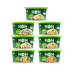 MOM - MEAL OF THE MOMENT Instant Weekly Naashta Saver Bundle (430 g) - Pack of 7