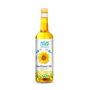 Natureland Organics Sunflower Oil 1 LTR - Cold Pressed