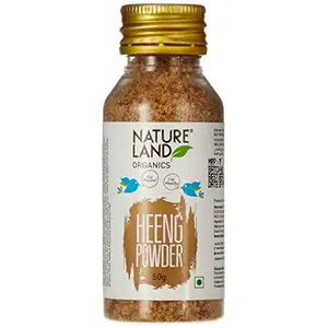 Natureland Organics Heeng Powder 50 Gm - Organic Healthy Spices