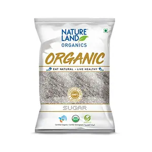 NATURELAND ORGANICS White Sugr 1 Kg (Pack of 2) - Organic Sugr