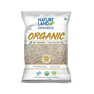Natureland Organics Parmal Rice 1 Kg - Organic Rice