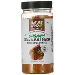 Natureland Organics Garam Masala Powder 100gm - Organic Healthy Spices