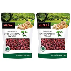 Nutraj American Dried Whole Cranberries 400g (2x200g)