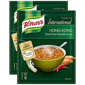 Knorr International Hong Kong Soup Manchow 46g (Pack of 2) Promo Pack