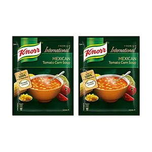 Knorr International Corn Soup Mexican Tomato 2x52g