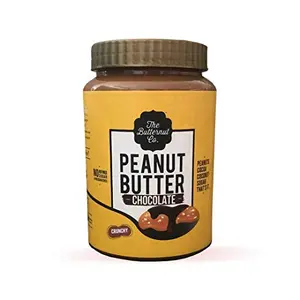 The Butternut Co. Peanut Butter Chocolate Crunchy 925 gm (No Refined Sugar High Protein 100% Natural)