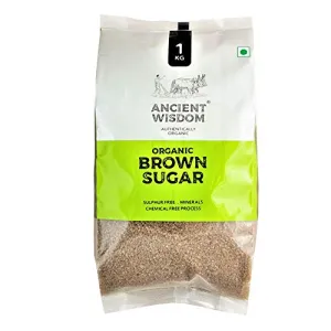Organic Brown Sugar - Indian Sweetner 1 KG (35.27 OZ)