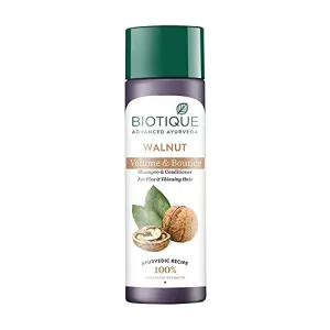 Biotique Walnut Volume & Bounce Shampoo & Conditioner For Fine & Thinning Hair 190ml